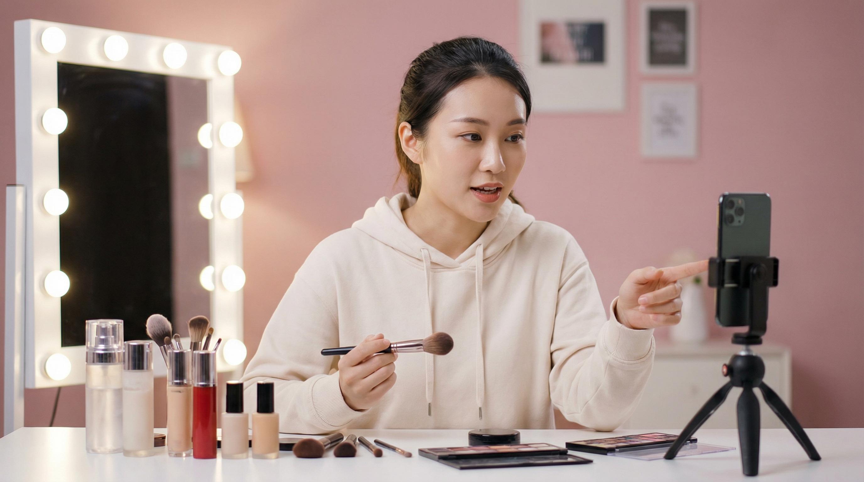 探花美妆视频教程